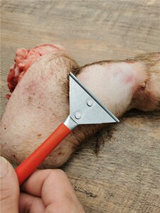 刨猪皮刀刮猪毛专用刮毛刀拔毛刮毛工具 杀猪专用刮毛刀283人付款14