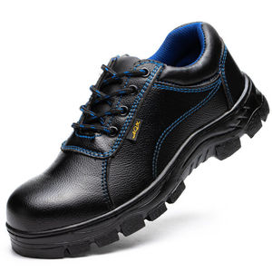 电焊工劳保鞋男加盖牛钢王轮胎底防砸防刺穿耐磨电焊工专用防护鞋