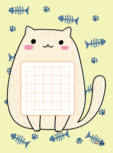 品翰堂硬笔书法作品纸5言7言小学生田字格练字a4比赛钢笔纸a27