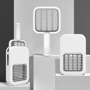 2021新款电蚊拍充电式家用超强力灭蚊灯二合一电击迷你吸蚊子神器