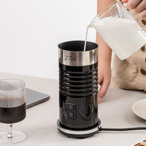 zigo全自动打奶器奶泡机电动冷热奶泡杯商用咖啡机拉花家用加热牛