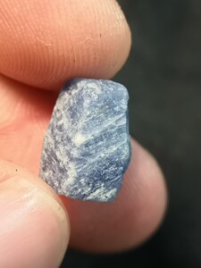 蓝宝石sapphire桶状缅甸抹谷产宝石原石稀有矿物标本晶体宝石之国