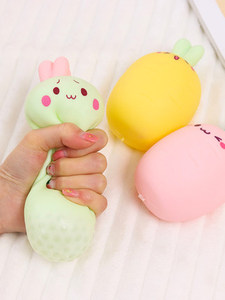 减压球手捏发泄球捏捏球硅胶软软团子可爱少女解压玩具神器捏捏乐