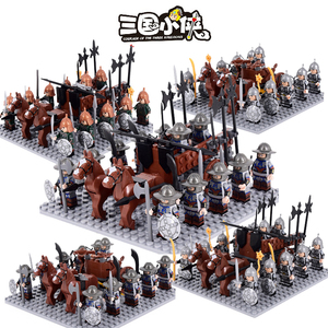 乐高积木古代战争士兵