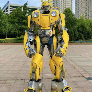 真人可穿戴大型变形金刚大黄蜂甲壳虫机器人演出道具服