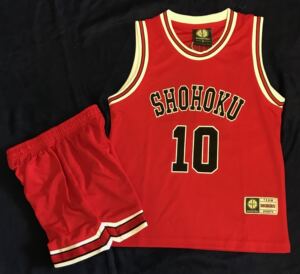 灌篮高手儿童装运动套装湘北队10号儿童队篮球队服