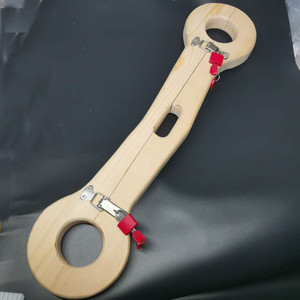 木制阴囊夹固定手铐挤压器睾丸拉长刺激夹男奴激情工具束缚bdsm