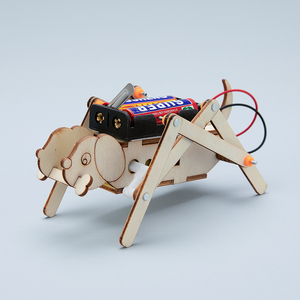 高二通用技术作品高中成品机械狗小制作青少年科技创新大赛作品