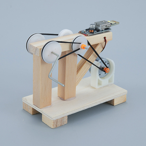 亲子科技发明小制作一等奖自制手摇发电机模型创意diy手工作品