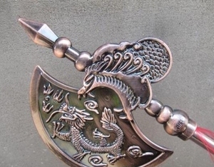 三国英雄 徐晃开山大斧 开山斧 战斧斧子斧头 三国兵器 玩具道具