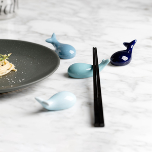 可爱创意陶瓷筷子拖家用日式搁摆筷子勺子筷架筷托欧式精致餐厅