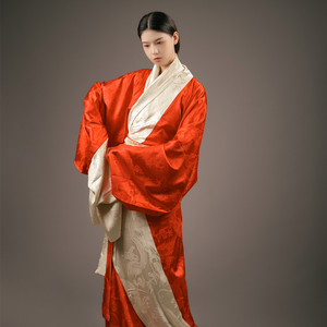 佛伦汉服福袋马王堆单绕曲裾《无别》秦汉复原接来料非影楼古装戏