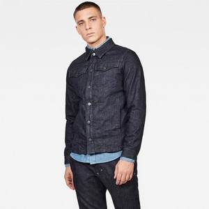 g-star 男时尚休闲3301薄棉牛仔夹克外套 国内现货