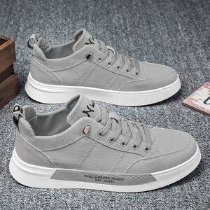 阿达迪斯官网唯品会特卖商城男鞋春季一脚蹬懒人帆布潮鞋休闲板鞋