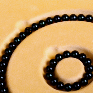 慈华臻品艾灸石项链