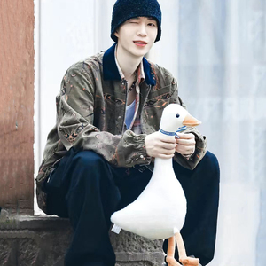 bibig的杂货铺ins网红大白鹅玩偶范丞丞同款抱枕毛绒公仔女生礼物