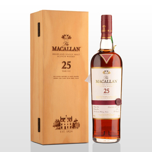 macallan 麦卡伦 25年 单一麦芽苏格兰威士忌 雪莉桶