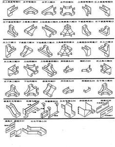 桥架弯头 电缆桥架配件 线槽弯通 三通 桥架上弯 下弯 水平弯四通