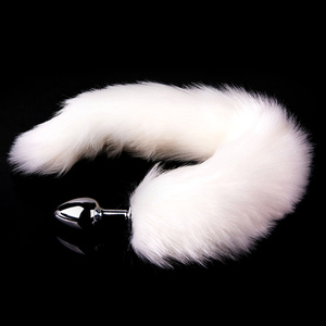 狐狸尾巴肛塞情趣猫尾巴后庭肛门塞小小号新手sm玩具cos道具女性