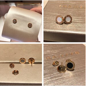 宝格丽耳钉钻