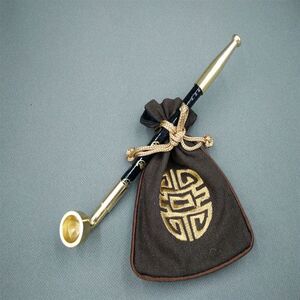 老式烟斗男士传统烟袋锅子旱烟杆纯铜旱烟袋玛瑙烟嘴抽旱烟工具