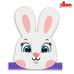 儿童卡通动物头饰狐狸小白兔山羊猴子大灰狼幼儿园舞台剧表演道具