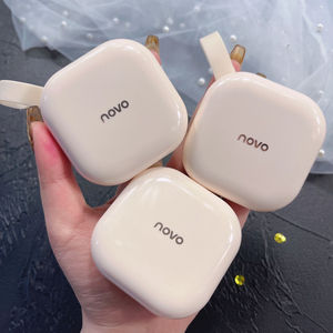 薇novo诺娜定妆粉得意超奈斯蜜粉饼持久控油防水防汗散粉干湿两用