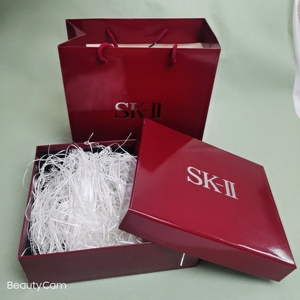sk-ii/sk2/skii礼盒包装盒神仙水小灯泡面霜礼品盒礼袋空盒子手提