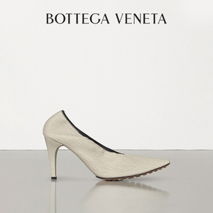 bottega veneta葆蝶家经典女士方头时尚高跟鞋bv鞋