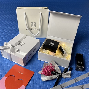 专柜givenchy/纪梵希口红纸袋散粉香水 礼盒手提礼品袋购物纸袋子