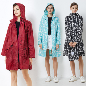 韩国日本风雨衣一甩干轻薄风衣徒步旅行女士时尚全身防雨防风外套