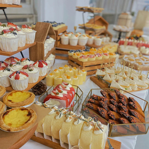 武汉公司企业商务会议下午茶冷餐茶歇定制婚礼蛋糕甜品台同城配送