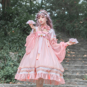 洛丽塔公主裙秋冬季洋装lolita全套萝莉塔套装lo娘原创正op中华风