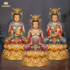 三圣母雕像图片