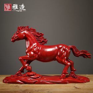 枣红色马摆件