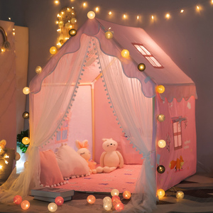 儿童帐篷室内公主城堡女孩男孩玩具游戏屋秘密基地床上梦幻小房子