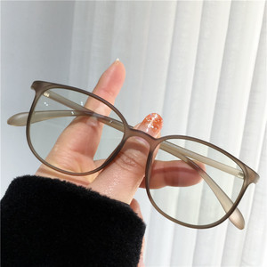 近视眼镜女磨砂时尚