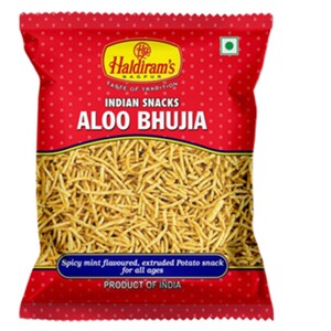 印度小吃咖喱薯条碎面 haldirams aloo bhujia 进口零食 150g