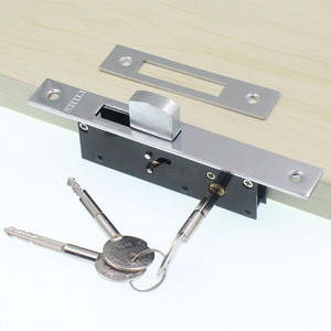 shili有框门地锁 推锁 移门钩/勾锁 移门推拉门锁 铝合金门锁