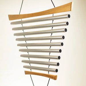 庄生梦蝶/9管鸟之翼大型手摇音束吊饰风铃排铃治愈音树冥想乐器