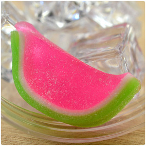 整袋5斤西瓜片软糖创意高档结婚订婚宴会喜糖混装水果味糖果500g