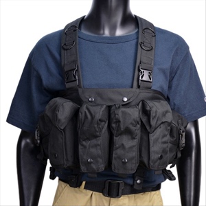 战术肚兜AK胸挂战术携行装具多功能作战背心马甲快拆子弹带配件袋