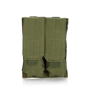 军迷战术背心Molle两联附件包CP多功能穿腰带腰挂包M4夹袋绿废墟