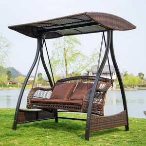 秋千户外 庭院吊椅吊篮 室内 单人吊床室内摇篮椅 双人 欧式秋千