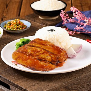 外卖简餐盖浇米饭蜜汁鸡排260g每袋快餐半成品菜肴料理包方便速食