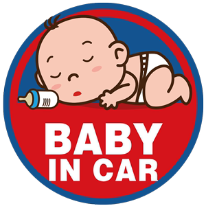 反光车警示标识baby in car准妈妈MAMA贴纸车内有宝宝汽车尾灯贴