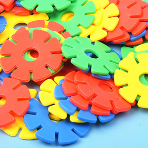 儿童雪花片积木拼插幼儿园小中大班宝宝男女小孩拼装益智桌面玩具