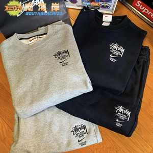 【南海岸】nike x stussy 2021款 联名城市限定卫衣 dc4199-010