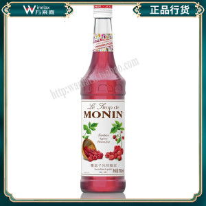 莫林MONIN Raspberry覆盆子风味糖浆 果露 700ML 调饮品鸡尾酒