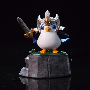 lol云顶之弈金铲铲之战企鹅羽骑士手办模型英雄联盟生日礼物